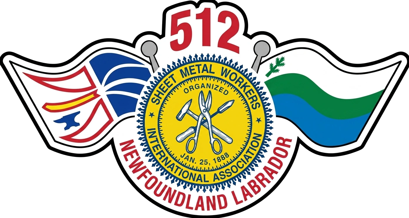 Sheet Metal Workers' Local 512 crest, Newfoundland & Labrador